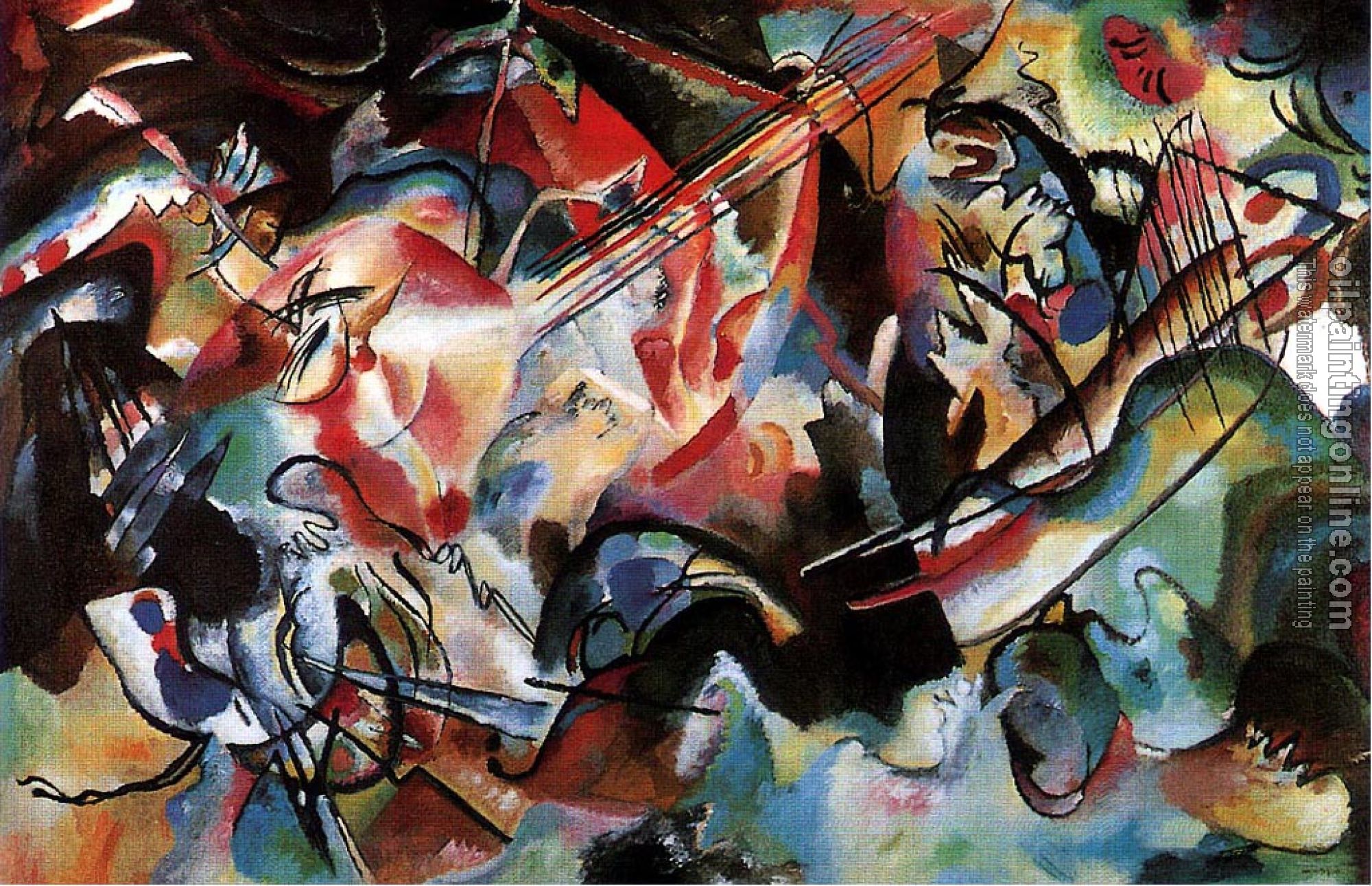 Kandinsky, Wassily - Composicion VI